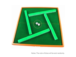 Mini Juego De Mahjong Con Mesa Plegable, Portátil Para Viajes Y Para Jugar En Familia.