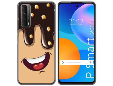 Carcasa Huawei P Smart 2021 TUMUNDOSMARTPHONE Dibujos Multicolor