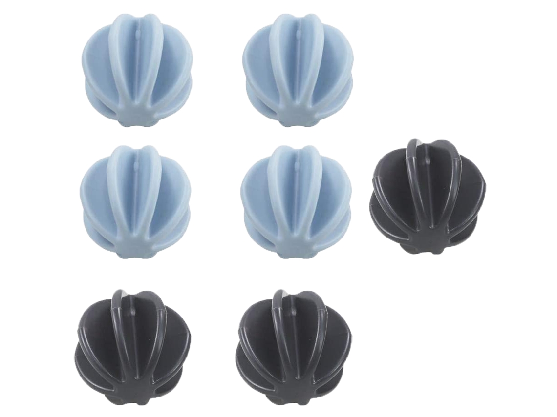 Bola mezcladora de plástico, bola para mezclar proteínas para coctelera, botella de bebida deportiva, bola vibratoria Kofihety (7 piezas)