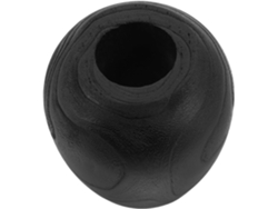 Jarrón Estilo Rústico Flores Secas Madera Oscura Decoración Natural Versátil Soporte Mesas Comedor Encimeras