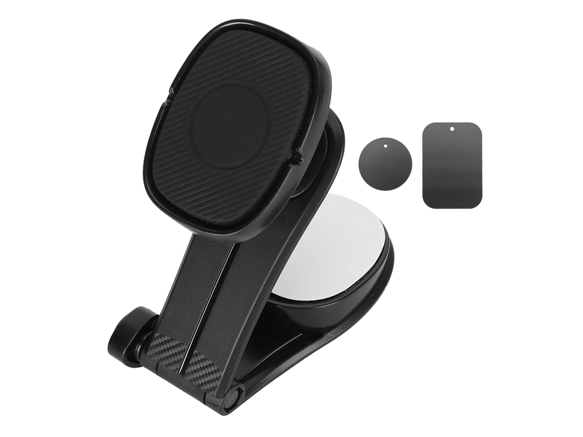 Soporte Magnético Para Teléfono De Coche Con Rotación De 360 Grados Y Base Para Salpicadero.