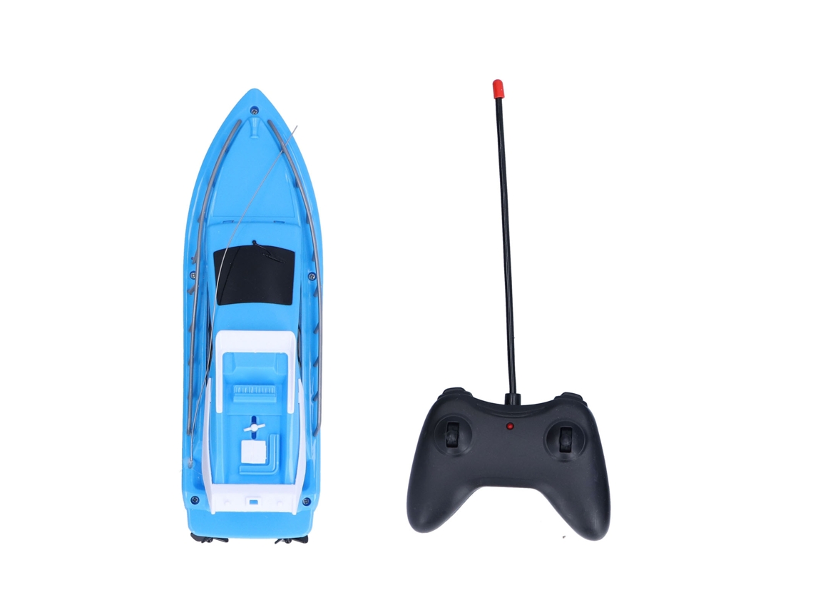 2026-barco De Control Remoto Inalámbrico 2.4ghz Barco De Carreras De Alta Velocidad Juguete Azul