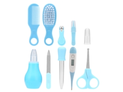 Kit De Higiene Y Cuidado Para Bebés De 10 Piezas: Tijeras, Cortaúñas, Cepillo, Peine Y Accesorios. Seguro Para Recién Nacidos Y Bebés.