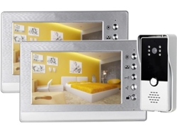 Système D'interphone Vidéo 7 Pour Sonnette De Teléphone Porte À La Maison Avec Déverrouillage