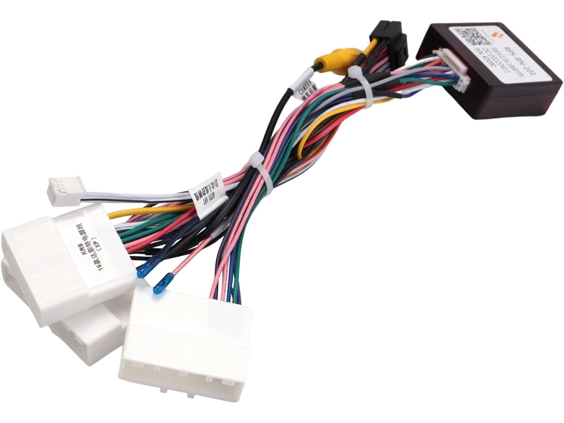 Cable De Alimentación Estéreo De 16 Pines Para Coche Android Con Caja Canbus Duster/arkana/xm3