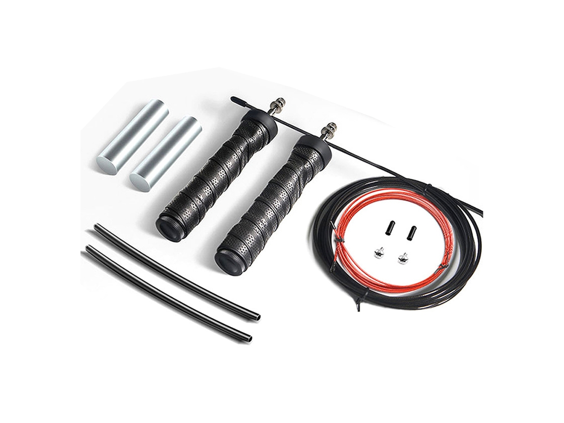 Cuerda de saltar con peso para hombres y mujeres. Hiit, cardio, crossfit, boxeo y entrenamiento de fuerza.