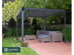CANOPIA Milano Cenador Aluminio 3X3 m