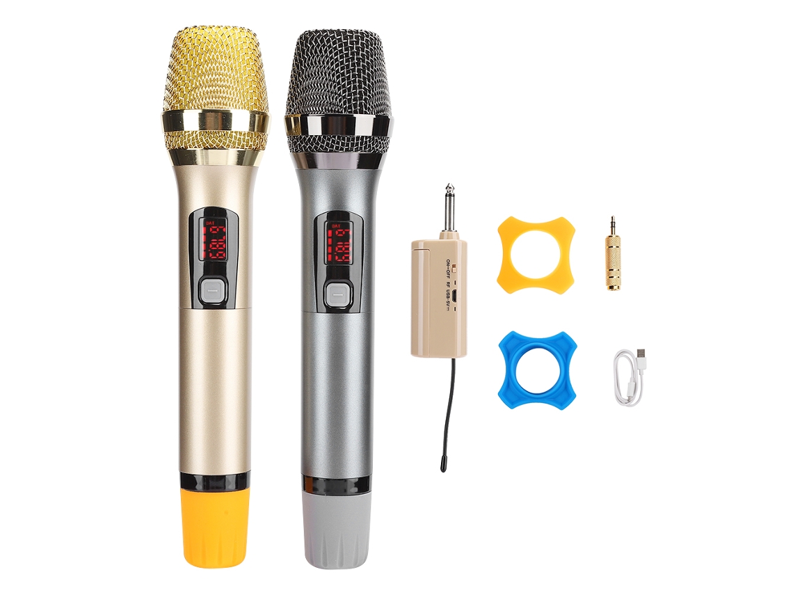 Micrófono inalámbrico portátil (Bluetooth, equipo de audio y vídeo)