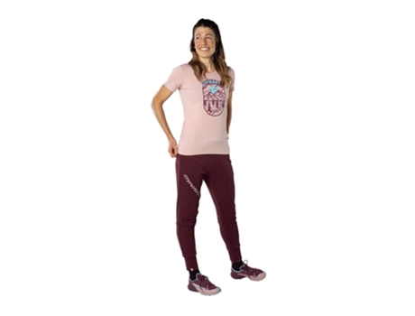 Camiseta de Mujer DYNAFIT Graphic Rosa (DE 36)