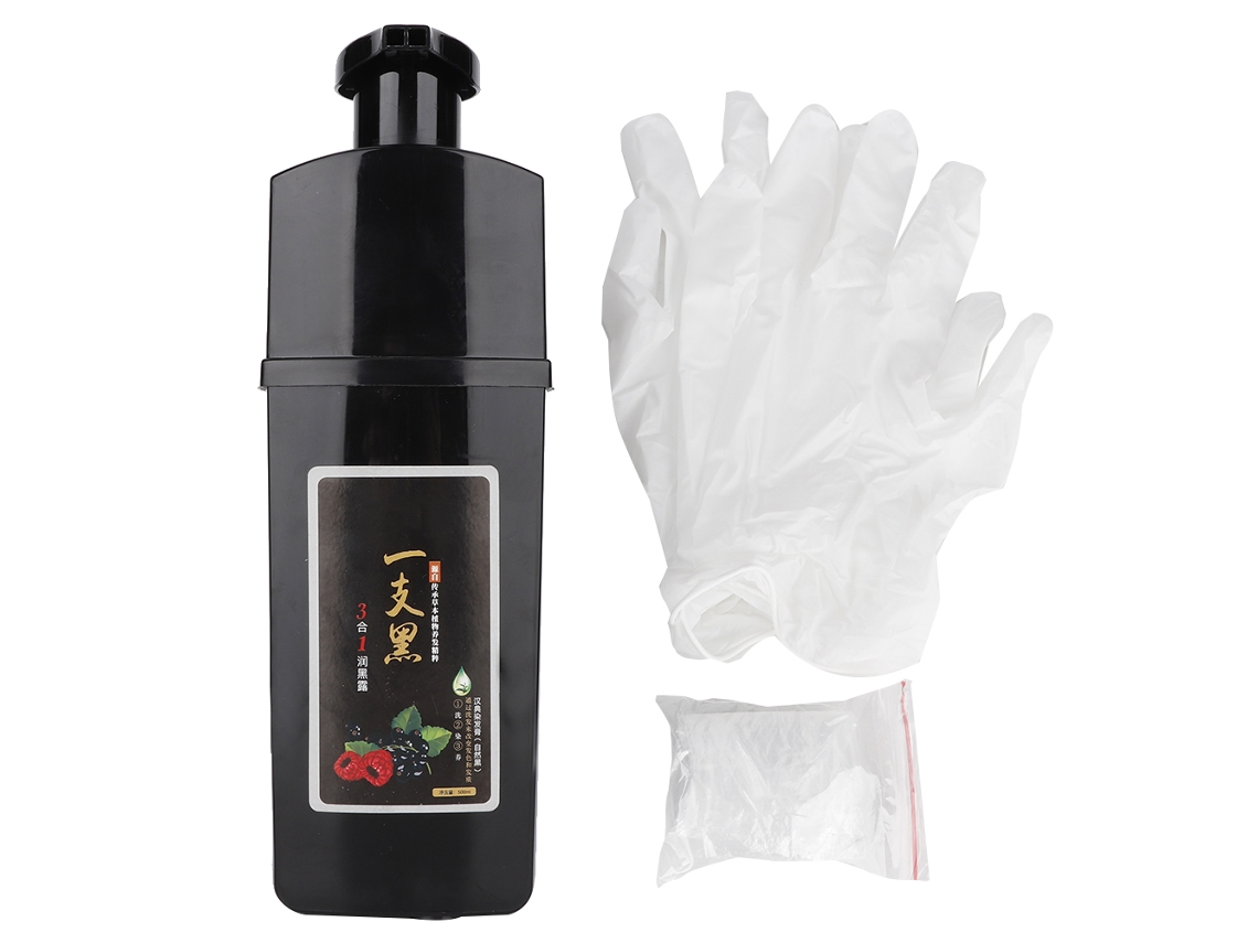 Tinte Para Cabello Negro Crema De Coloración Capilar 500ml