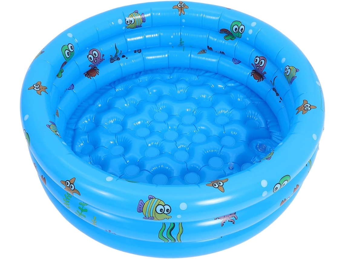 Piscina Inflable Redonda Para Bebés Pequeña De Verano Jardín O Patio Material Resistente Y Seguro