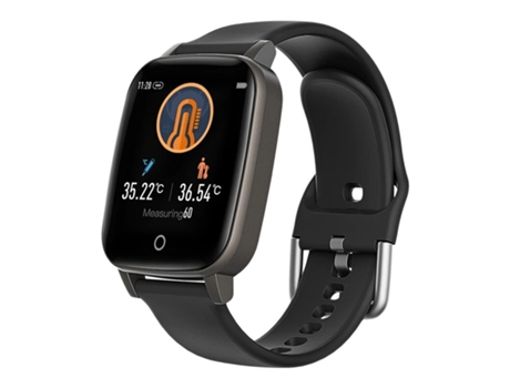 Reloj inteligente para mujer, Monitor de ritmo, temperatura, resistente al agua, deportivo, Fitness, reloj inteligente para hombre, recordatorio de...