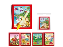 Libro Para Colorear Reutilizable De Dinosaurios, Libro Mágico De Acuarela, Juguete Para Niños.