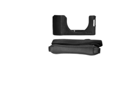 Tapa para cámara de media longitud, cuero resistente, fácil acceso a las funciones, color negro 4700