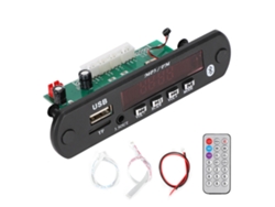 Placa decodificadora de MP3 (Bluetooth, control remoto)