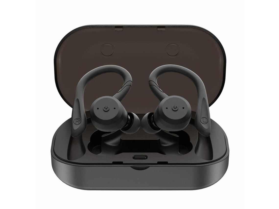 Auriculares CHRONUS EJ/0819/R2 (Bluetooth - Negro)