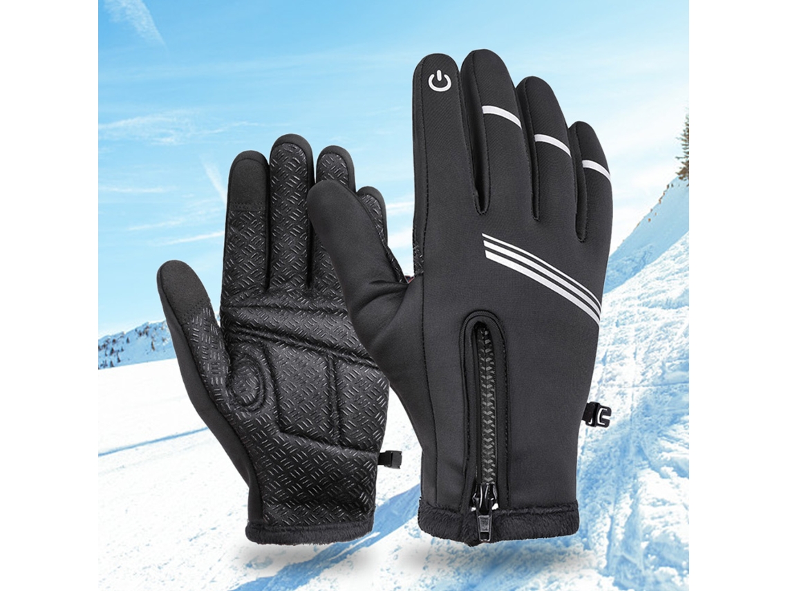 2026-guantes De Invierno Impermeables Para Ciclismo Guantes Enteros Táctiles Calientes Para Snowboard Ski Bicicleta Exterior