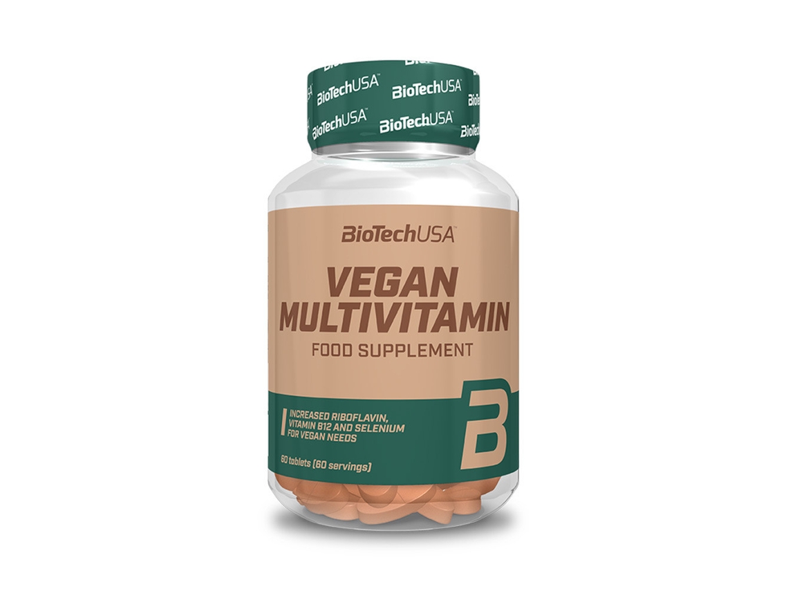 Multivitamínico vegano Biotech Usa (60 cápsulas)