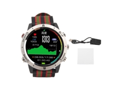 Reloj inteligente para hombre con Bluetooth 4.0, alcance de 50 m y monitor de actividad física con pantalla táctil.