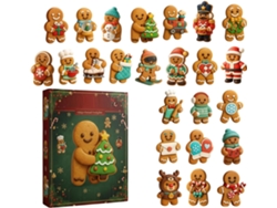 Adorno Navideño De Adviento 2025 - Decoración Navideña Acrílica 2d