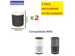 Piezas. Elemento de repuesto para el filtro purificador de aire Pickifyvayotoy