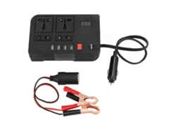 Inversor De Coche 12v A 220v 300w Conversor De Energía Automotivo Con Usb 4.1a Protección Múltiple