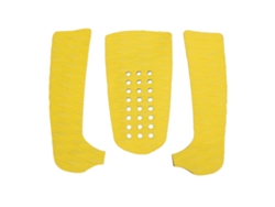 3 Protectores Antideslizantes De Eva Para Tablas De Surf, Paddleboard, Longboard Y Shortboard - Amarillo