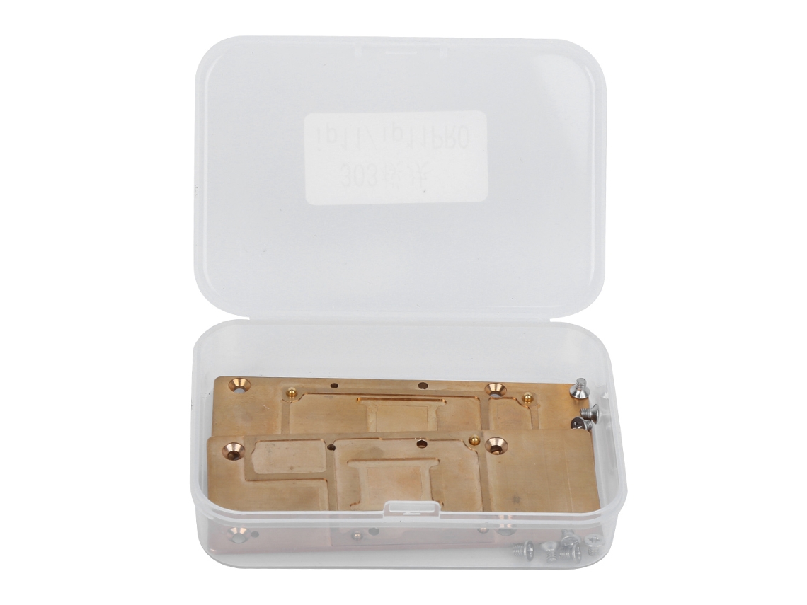 Placa Calefactora De Latón Para Desoldar Placas Base De Teléfonos Móviles, Herramienta De Hardware, 2 Piezas
