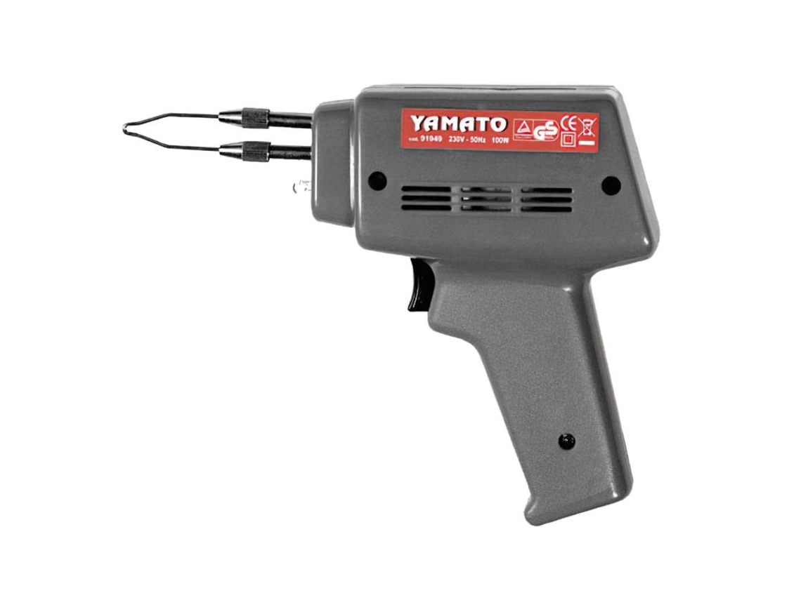 Soldador YAMATO 100 W. Pistola con Maletin