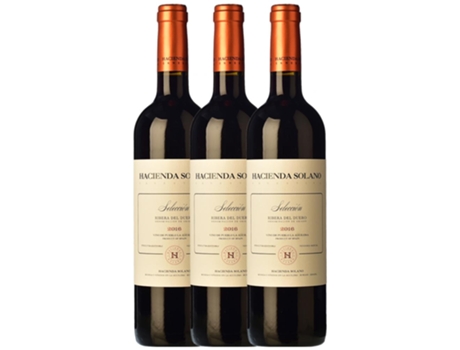 Vino HACIENDA SOLANO Hacienda Solano Selección Tempranillo Ribera Del Duero (0.75 L - 3 unidades)