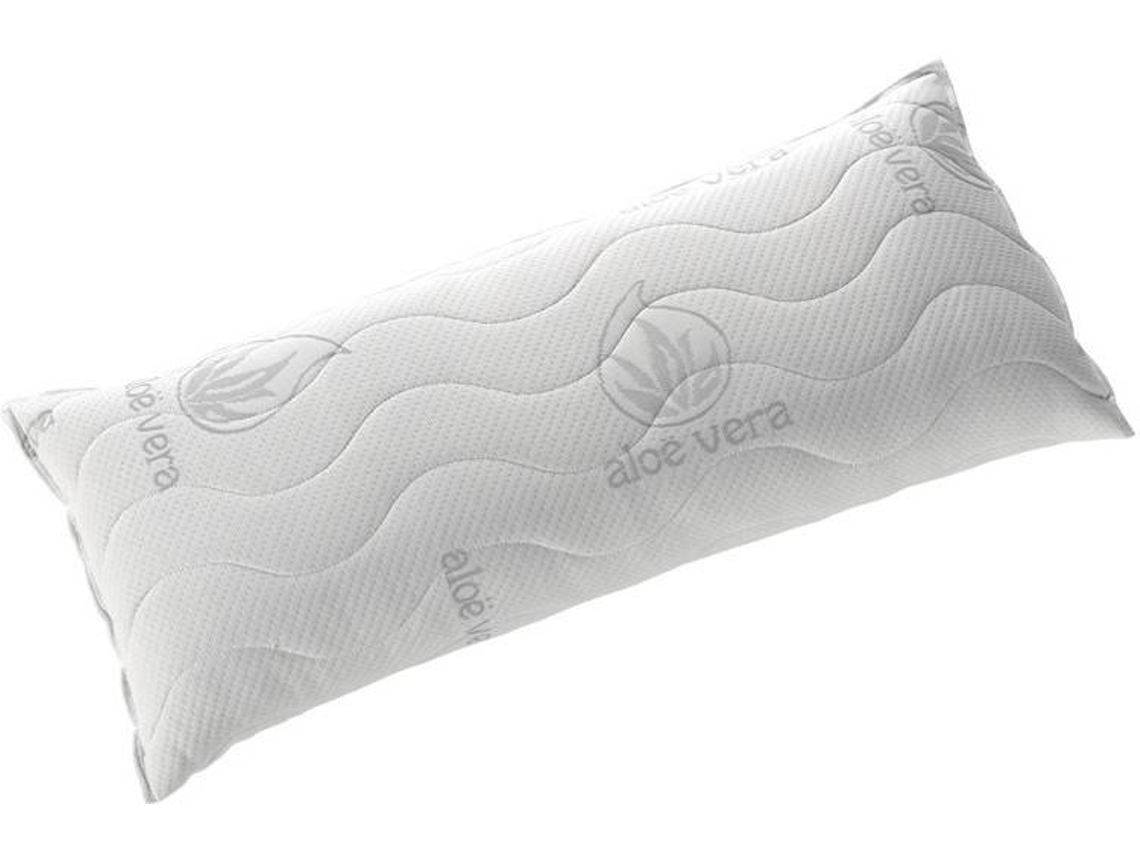 Almohada Viscoelástica de Copos 90x36 cm Aloe Vera Firmeza Media-Alta TODOCAMA