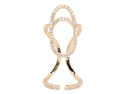 Anel De Unha Seguro E Saudável Ajustável Moda Decoração De Unhas Para Festas E Bodas3048 Ouro