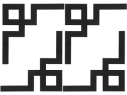 Juego de 4 pegatinas decorativas de acrílico con efecto espejo, negras, resistentes a los arañazos, autoadhesivas, con elegante diseño 3D, GOKOCO