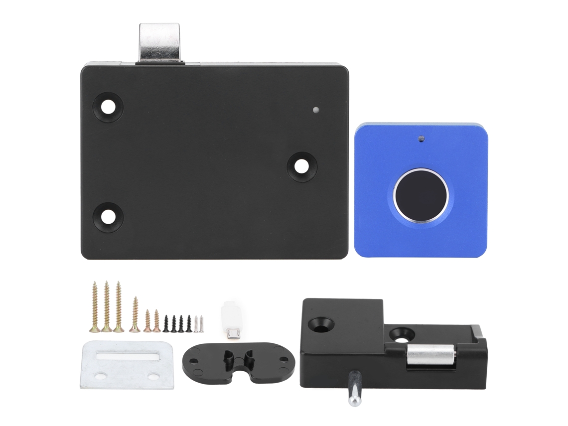 Cerradura Digital Inteligente Para Armarios Y Cajones De Aleación De Aluminio Con Reconocimiento Instantáneo.