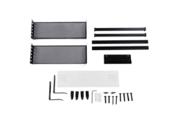 Estante de pared ajustable de 2 niveles para almacenamiento