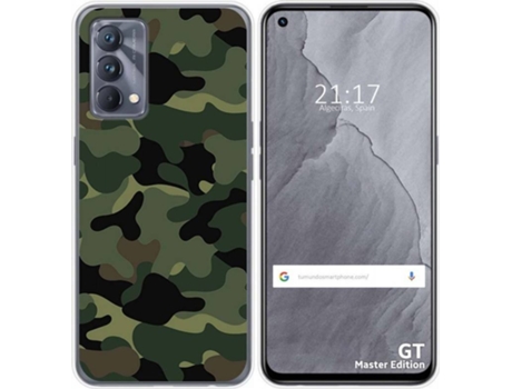 Carcasa Realme GT Master Edition TUMUNDOSMARTPHONE Camuflaje Multicolor