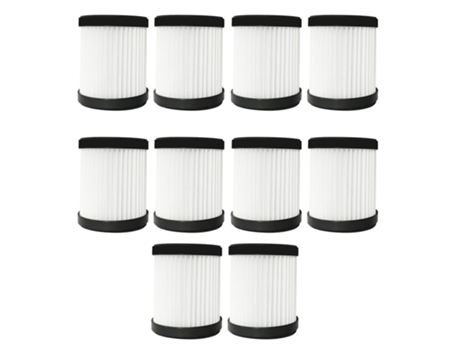 Filtro de 10 piezas para aspiradora de mano inalámbrica Moosoo Xl-618A filtro Hepa