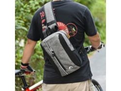 Mochila Isolada E À Prova D'água Para Bicicleta 2 Em 1: Sacola Traseira, Sling Bag E Cooler