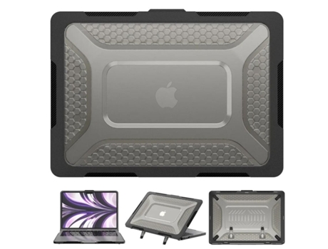 Funda Life Armor para Macbook Pro 16 M3 Pro Negro VEANXIN