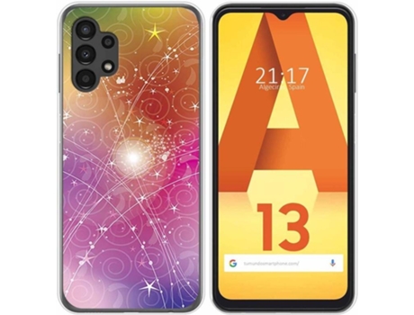 Carcasa para Samsung Galaxy A13 4G TUMUNDOSMARTPHONE Dibujos Abstracto Multicolor