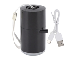 2026-bomba De Vacío Eléctrica Recargable Usb Con 4 Luces Para Camping Al Aire Libre Negro