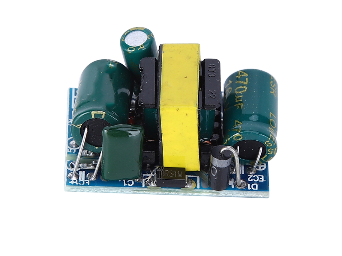 Módulo Convertidor Reductor De Voltaje Ac-dc De 220 V A Dc12 V Con Protección Contra Sobrecorriente Y Cortocircuito.