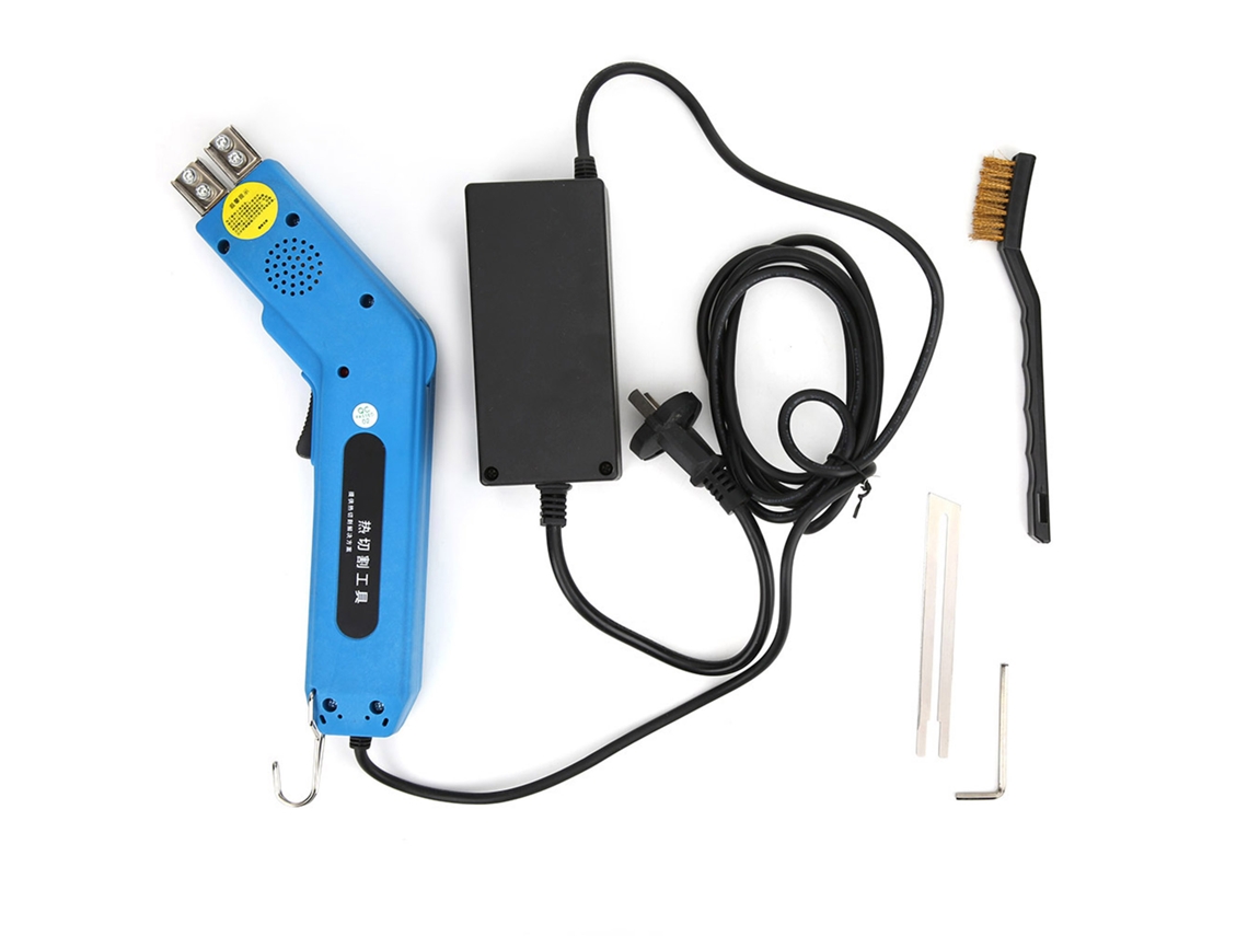 Cortadora eléctrica con calefacción, 150 W, cuchilla de 10 cm.