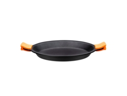 BRA Efficient - Paellera 32 cm Antiadherente con Asas. Inducción y Horno