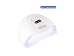 Lámpara UV para uñas L, lámpara especial para esmalte de uñas, 80 W, conector estándar europeo, UV seco*.