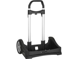 Carrito Portamochila SAFTA Evolution (40 x 85 x 28 cm - Negro)