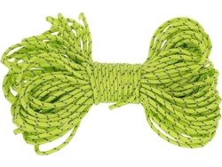 Cuerda reflectante para tiendas/lonas al aire libre (20 m/1 paquete/verde) Czhhmart