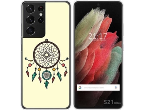 Carcasa Samsung Galaxy S21 Ultra 5G TUMUNDOSMARTPHONE Atrapasueños Multicolor