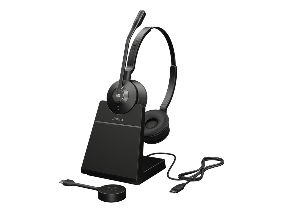 Jabraengage 55 SE Stereo Link400c Ms con estación de carga