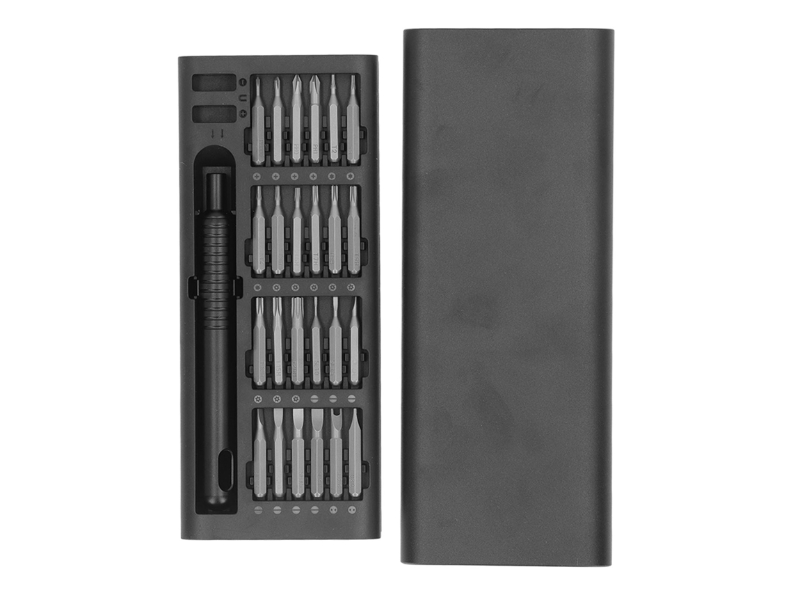 Set De Chaves De Fenda Com Brocas Múltiplas Para Reparação E Manutenção